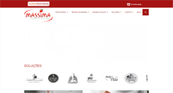 Desktop Screenshot of massimaalimentacao.com.br